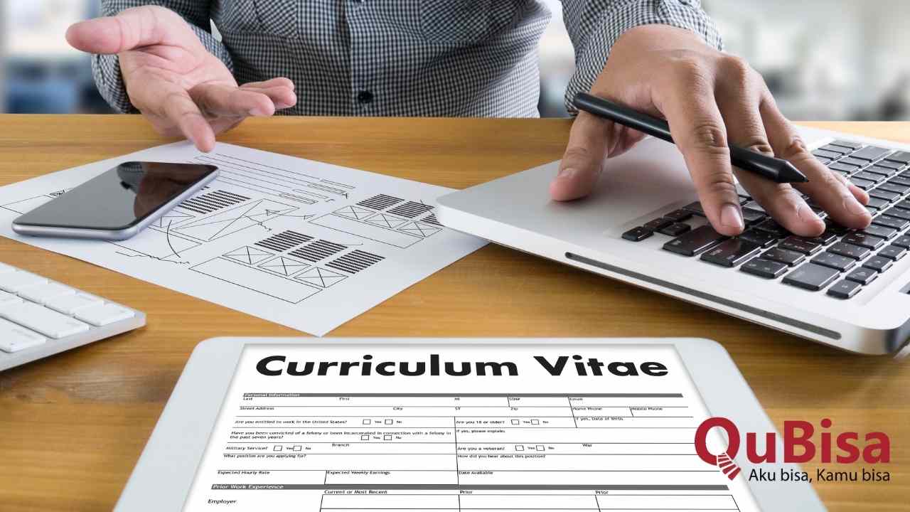 CV harus memiliki informasi yang baik dan lengkap untuk membantu Perusahaan mengenali kamu sebagai pelamar kerja