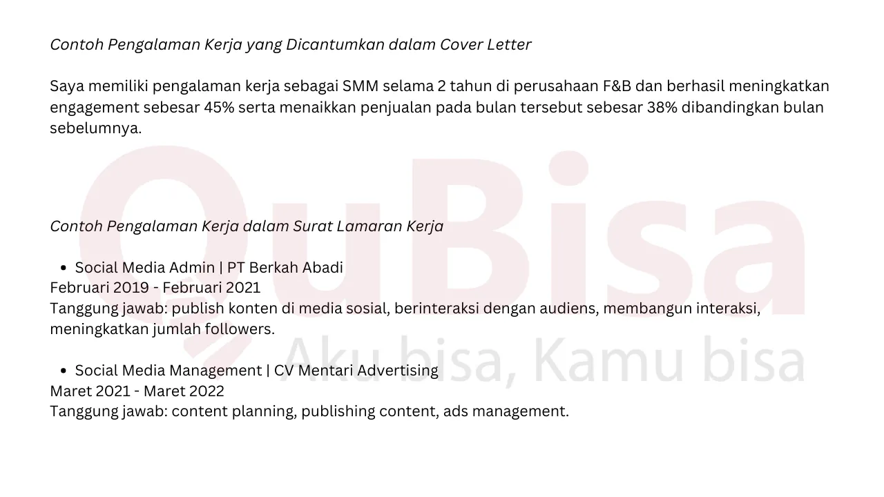 Cek Perbedaan Cover Letter dan Surat Lamaran Kerja