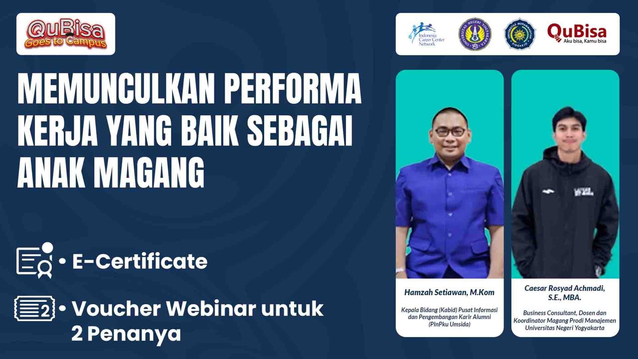 Memunculkan Performa Kerja yang Baik sebagai Anak Magang