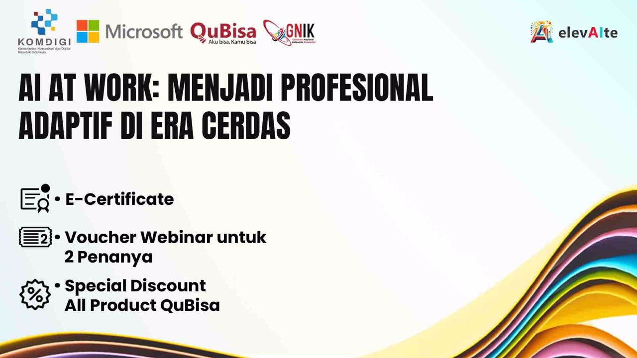 AI at Work: Menjadi Profesional Adaptif di Era Cerdas